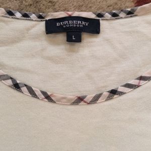 BURBERRY Understated Short Sleeve Crew Tee